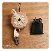 Car Clothes Hanger Rope Multifunctional Travel Clothes Dehumidifying Line Windproof Laundry Supply for Journeyers