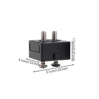 Aluminum bracket, quick release