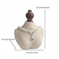 Pearl Necklace Display Stand Decorative Necklace Display Stand Elegant