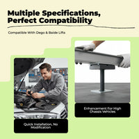 Durable universal auto hoist adapter