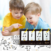 75 Music Theory Education Cards for Children