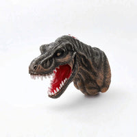 Dinosaur Head with Open Mouth Detailed Tyrannosaurus Head Sculpted for Bedroom