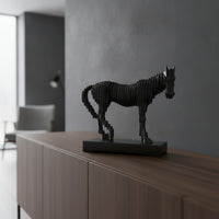 Horse Figurine Gift Sculpture Detailed for Living Room