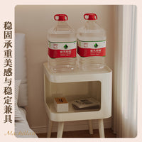 铁艺床头柜家用卧室简约现代小型替代品奶油风边几创意置物架柜子