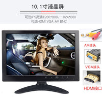 HDMI高清7寸显示器1920 1080监控液晶屏10.1寸VGA监视器IPS两路AV 7寸HDMI+VGA+AV全视角