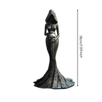 Resin Figurine Handmade Hooded Angel Sculpture Gift Box Prepared Home Decor for Shelf