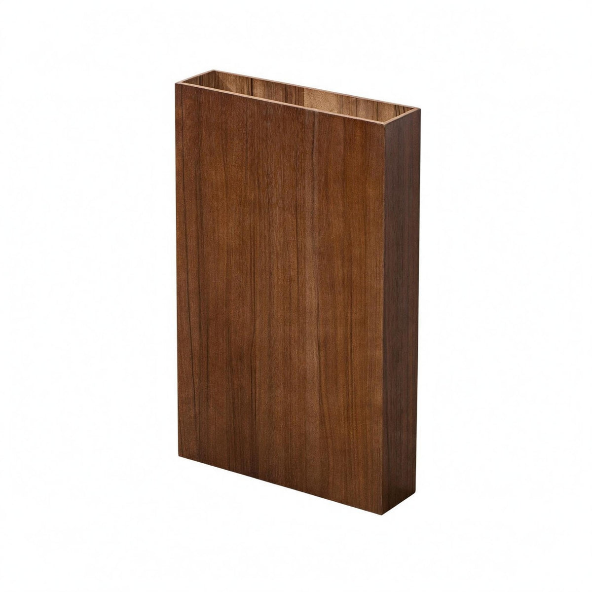 Wooden Umbrella Storage Holder Natural Wood-Grain for Beside a Door, Wall Space