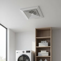 Quiet Ceiling Exhaust Fan Strong Suction Ceiling Vent Fan Pipe Connected Home Appliance High Air Circulation for Kitchen