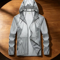 Golf Rain Jacket Water Hooded Rain Jacket Breathable for Rainy Weather