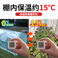 花棚暖房棚阳台光花卉多肉蔬菜家用绿植物温室保温罩遮阳大棚支架 【长150x宽60x高55cm】暖棚（送透光保温膜+压膜扣）