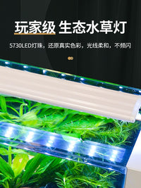 新款侧滤鱼缸客厅金鱼缸自循环带盖桌面斗鱼缸家用增氧小型一体缸 26.5*21.5*27.5【标配】+大礼包+盖板+灯