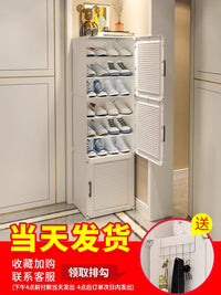 鞋架家用门口简易楼道鞋柜鞋子收纳神器入门小窄室内新款2025爆款