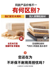 手机收纳盒多格钢化膜卡片快递单木质放置盒存放柜办公会议存放架 12格胡桃色【实木】