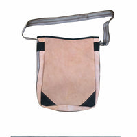 Genuine Leather Straight Cylinder Tool Bag for Electricians, Welders, Carpenters, Repairmen, and Masons
