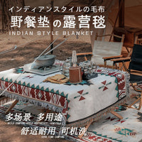 露营毯民族风野餐垫户外地垫用品帐篷地毯装饰折叠桌布亚马逊跨境