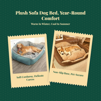 Orthopedic dog bed with cover