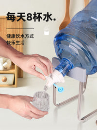 大桶纯净水桶置物架矿泉水饮水机抽水器桶装水支架倒置取水器水嘴