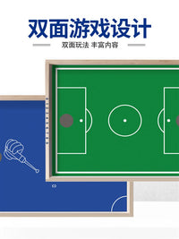 桌面足球游戏台双人对战磁力桌迷你室内世界杯益智桌游男女孩玩具 疯狂磁球【冰球+弹弹球】英文包装