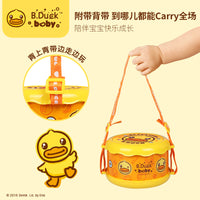 B.Duck小黄鸭手拍鼓迷你儿童小鼓打鼓玩具宝宝锣鼓幼儿园打击乐器 小黄鸭拍拍鼓+口哨