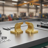 Split Nut Assembly Brass Split Nut Heavy Duty for Hobbyists