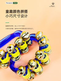 幼儿园串铃手摇铃奥尔夫打击乐器手铃音乐课铃铛教具儿童表演器材