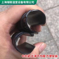 大棚配件大全压膜卡固膜卡 塑料卡膜扣 蔬菜大棚薄膜卡钢管卡扣 22管4分管绿色方簧