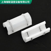 大棚配件大全压膜卡固膜卡 塑料卡膜扣 蔬菜大棚薄膜卡钢管卡扣 22管4分管绿色方簧