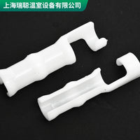 大棚配件大全压膜卡固膜卡 塑料卡膜扣 蔬菜大棚薄膜卡钢管卡扣 22管4分管绿色方簧