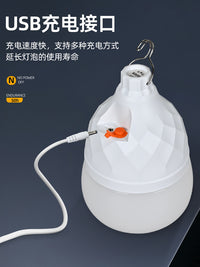 充电照明灯led灯泡家用停电户外应急照明灯露营灯夜市摆摊地摊灯 【基础款】1600W+续航88H/无极调光/电显/磁吸/可充手机