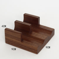Solid Wood Japanese Sushi Tray with Taco and Sashimi Holder