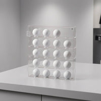 Golf Ball Display Case Wall-Mounted Golf Ball Collection Case Clear for Home Decor