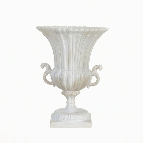 Decorative Vase Classical Sculptural Vase Textured for Home Decorators