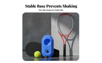 Stable Anti-Slip Base Tennis Practice Device with Ball on String Tangle-Untangled Cord Tennis Self-Practice Device Lightweight And
