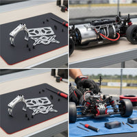 Motor Cooling Fin Bracket Aluminum Motor Mount with Fan Bracket Lightweight for Hobbyists