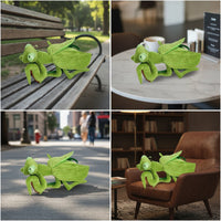 Soft Grasshopper Backpack | Novelty, stuffed Backpack, for Themed Events