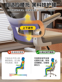 电脑椅子靠背人体工学办公电竞座椅舒服久坐书桌宿舍学生升降转椅