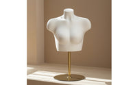 Height-Adjustable Half Body Mannequin