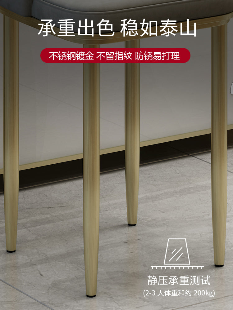 高脚凳不锈钢前台靠背珠宝店椅子现代眼镜店接待吧台椅柜台凳收银