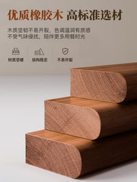 实木凳子家用现代简约可叠放加厚软包方凳餐椅备用凳吃饭高凳板凳