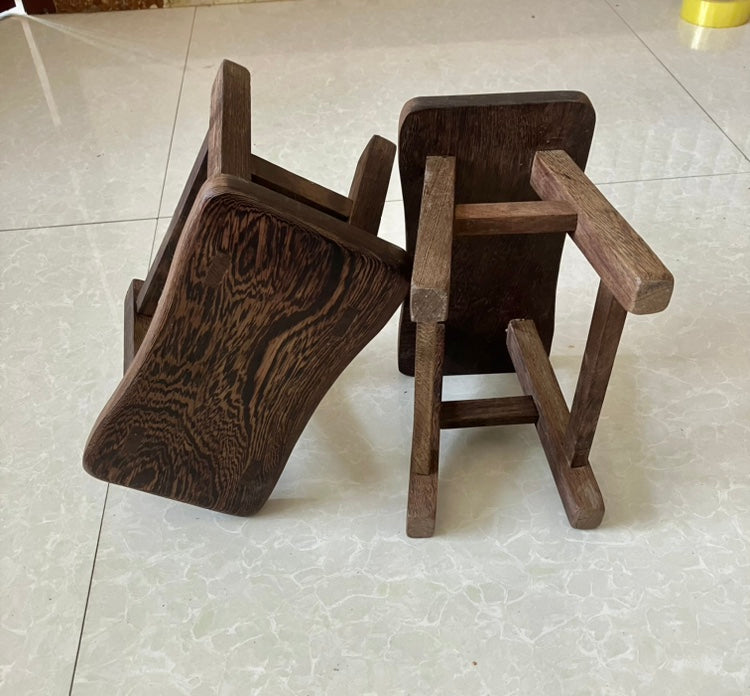 鸡翅木实木板凳子红木凳子客厅茶几凳换鞋洗脚凳餐桌凳家用小木凳 19×34高45