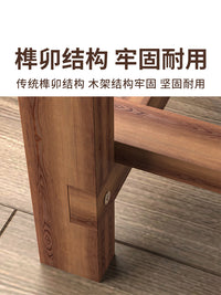 床尾凳卧室实木长条凳餐椅床头凳餐桌条凳床边塌床榻凳子设计师款