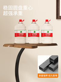 黑色小茶几艺术感桌子可移动沙发边几极简边桌床头置物架阳台茶桌 98%选购-高端外贸工艺铁架丨稳固承重【蝴蝶小茶几】中古风胡桃色