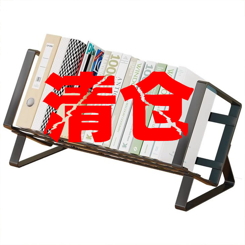 书架儿童桌面置物架学生书桌上小型书柜简易办公室分层收纳整理架