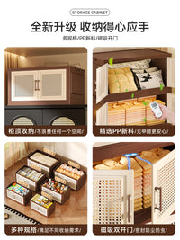 友耐收纳箱大容量超大整理箱家用卧室客厅收纳筐衣服玩具储物箱子 【新款中古风❤大箱装】1箱1盖 中号【45*30*24.5】