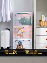 衣服收纳箱家用布艺折叠衣柜装衣服神器衣物袋整理筐宿舍柜储物盒