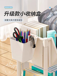 收纳箱书箱学生教室装书整理书籍储物盒可移动宿舍透明书本收纳箱