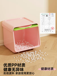多巴胺收纳箱家用客厅零食玩具整理箱加厚加硬整理师专用储物箱子 气泡蓝三层【大口开防尘带盖】
