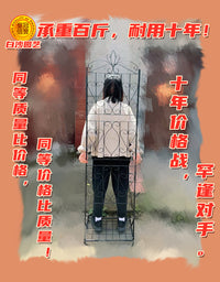 带底座阳台落地欧式屏风架室内庭院铁线莲花幕爬藤架园艺花架包邮