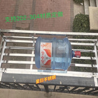 窗台阳台花架种菜花盆架悬挂式花架壁挂吊兰架高层不锈钢户外用 长100宽35总高16cm默认7cm宽挂钩