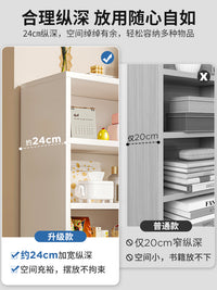 书架飘窗收纳柜窗台柜子储物柜小型书柜家用置物架阳台多层收纳架